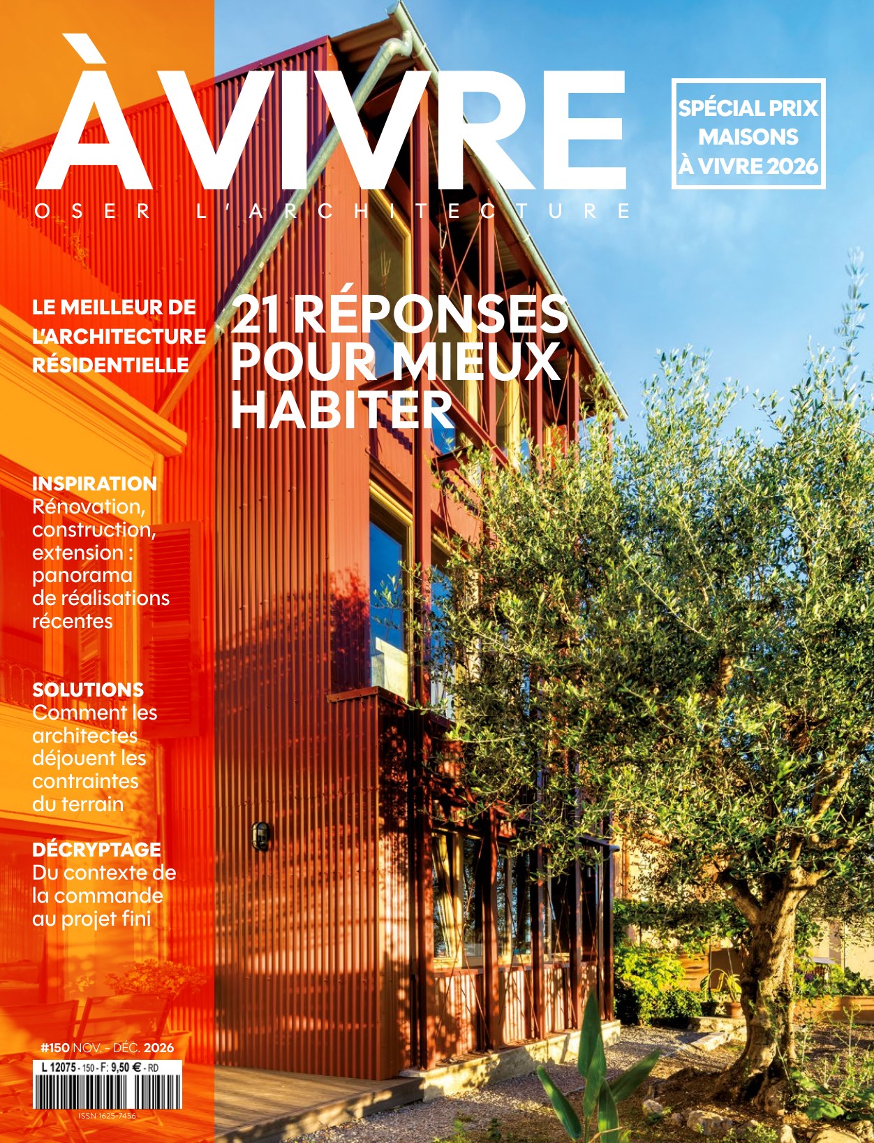 Prix Maisons À Vivre 2026 - 21 réponses pour mieux habiter